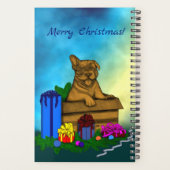 Puppy in een doos, Merry Xmas Planner (Achterkant)