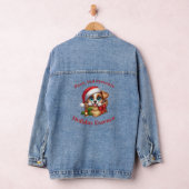 Puppy in een kersttas Denim jas Denim Jacket (Hangar)
