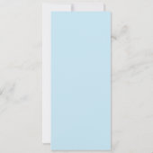 Puppy in een raket verjaardagsfeestje uitnodiginge kaart (Achterkant)