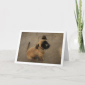 Puppy in liefde kaart (Voorkant)