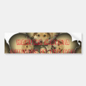 Puppy Kaleidoscoop Art Print Bumpersticker (Voorkant)