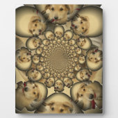 Puppy Kaleidoscoop Art Print Fotoplaat (Voorkant)