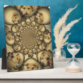 Puppy Kaleidoscoop Art Print Fotoplaat (Zijkant)