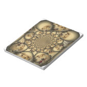 Puppy Kaleidoscoop Art Print Notitieblok (Linkerzijde)