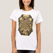 Puppy Kaleidoscoop Art Print T-shirt (Voorkant)