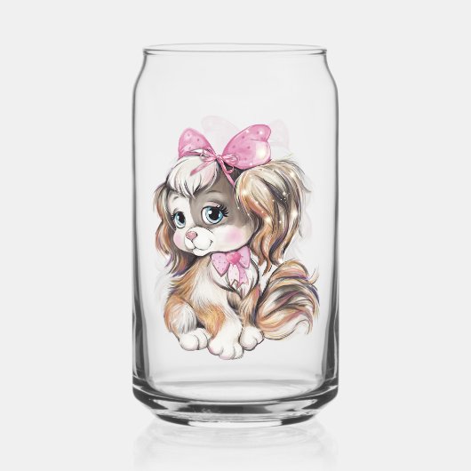 Puppy Kan Glas (Voorkant)
