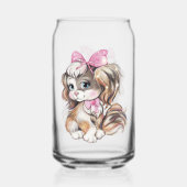 Puppy Kan Glas (Achterkant)