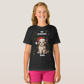 Puppy Kerst T-shirt (Voorkant volledig)