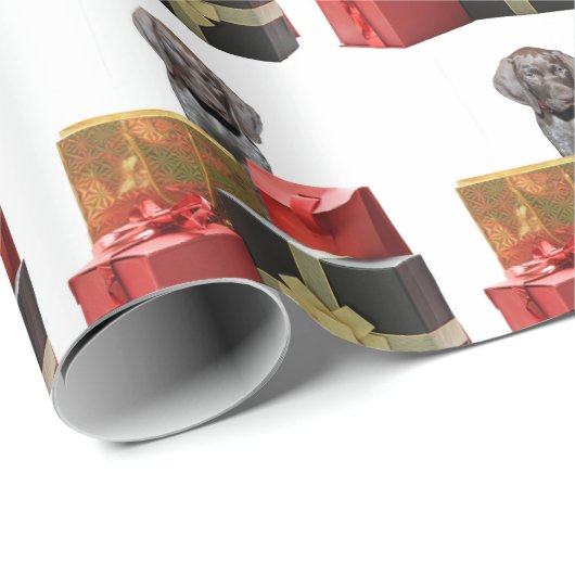 Puppy kerstcadeautjes cadeaupapier (Rol Hoek)