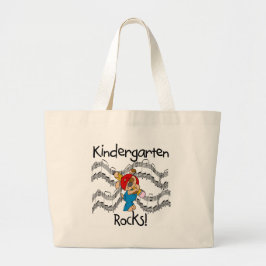 Puppy Kindergarten Rocks Tshirts en Gifts Grote Tote Bag