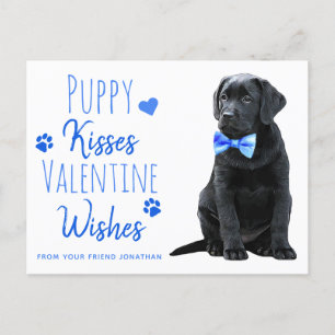 Puppy Kisses Valentijn Wishes Kinder Valentijnsdag Feestdagenkaart