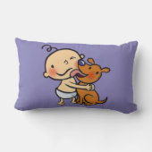 Puppy Kisses voor de Baby Kussen (Achterkant)