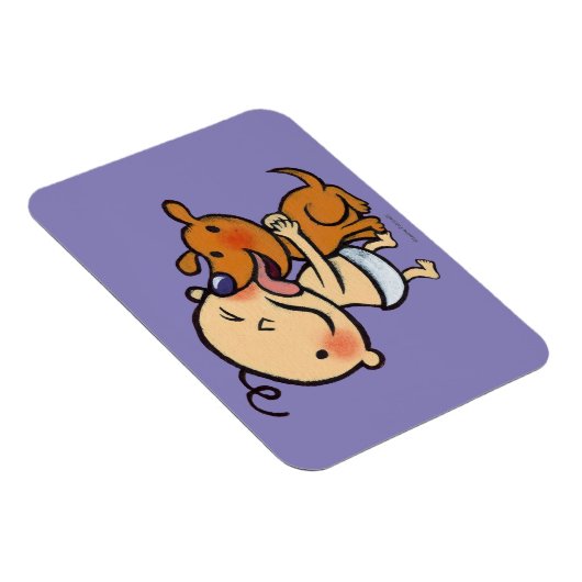 Puppy Kisses voor de Baby Magneet (Rechterzijde)