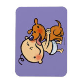 Puppy Kisses voor de Baby Magneet (Verticaal)