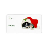 Puppy Kitten Gift Stickers (Voorkant)