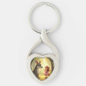 Puppy, klein meisje, sprookje sleutelhanger (Voorkant)