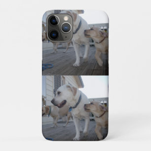Puppy Kusjes: Crème Kleur Labrador Familie Liefde, Case-Mate iPhone Case