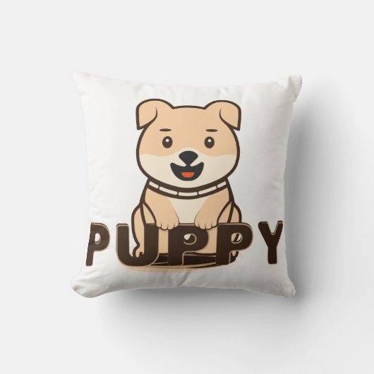 Puppy Kussen (Voorkant)