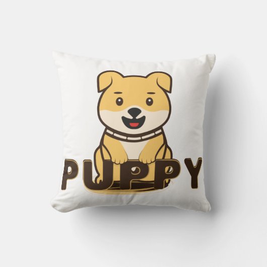 Puppy Kussen (Voorkant)