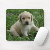 puppy-lab-HD-behang Muismat (Met muis)
