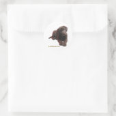 Puppy Lab Ronde Sticker (Tas)