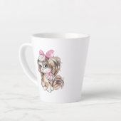 Puppy Latte Mok (Linkerhoek)