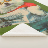 puppy leest krant sherpa deken (3/4)