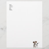 Puppy Letterhead Briefhoofd Ontwerp (Voorkant)