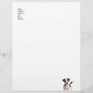 Puppy Letterhead Briefhoofd Ontwerp