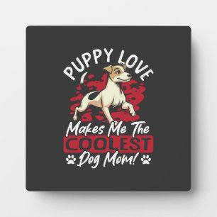 Puppy Liefde de Coolste Hond Moeder! Mijn Moeder I Fotoplaat