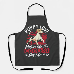 Puppy Liefde de Coolste Hond Moeder! Mijn Moeder I Schort