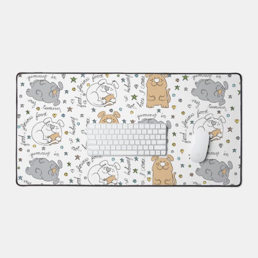Puppy Liefde Desk Mat (Keyboard & Muis)