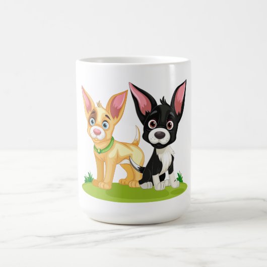 Puppy liefde is de beste liefde koffiemok (Center)