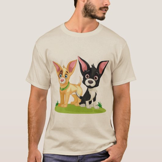 Puppy liefde is de beste liefde t-shirt (Voorkant)