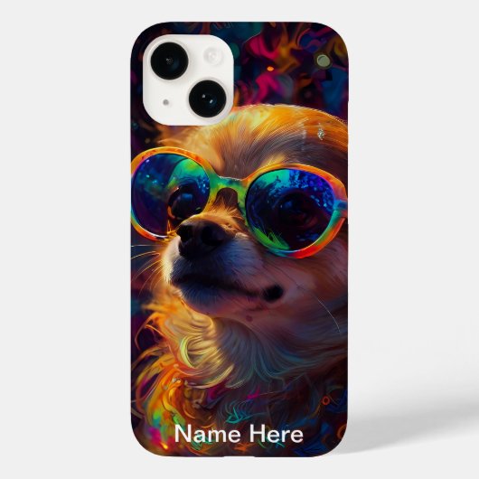 Puppy liefde op vakantie Case-Mate iPhone case (Achterkant)