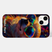 Puppy liefde op vakantie Case-Mate iPhone case (Achterkant (horizontaal))
