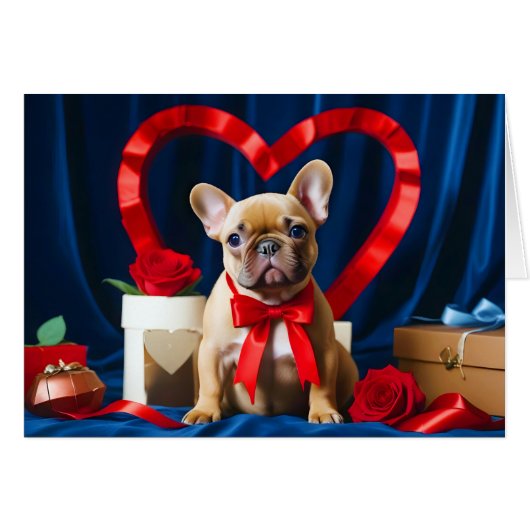 Puppy liefde teder romantisch mooi cadeau (Voorkant Horizontaal)