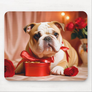 Puppy liefde teder romantisch mooi cadeau muismat