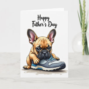 Puppy Liefde Vaderdag Kaart