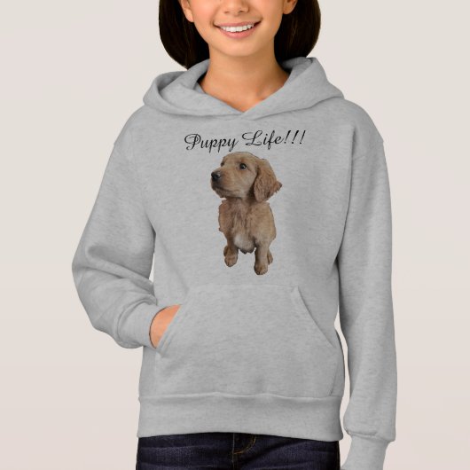 Puppy Life Hoodie (Voorkant)