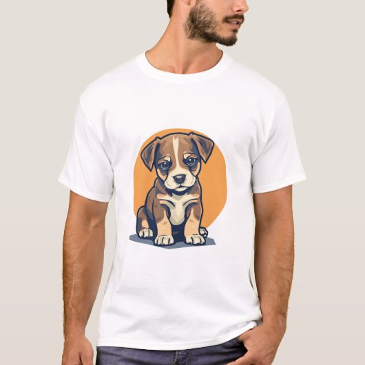 Puppy Life T-Shirt | Fun Pet Lover Tee  (Voorkant)