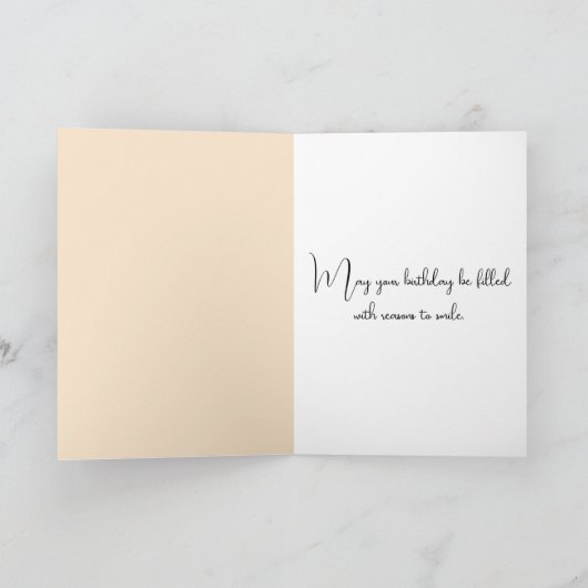 Puppy likken kleine jongen's gezicht kaart (Binnen)