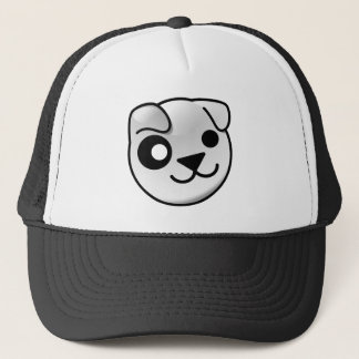 Puppy logo trucker pet
