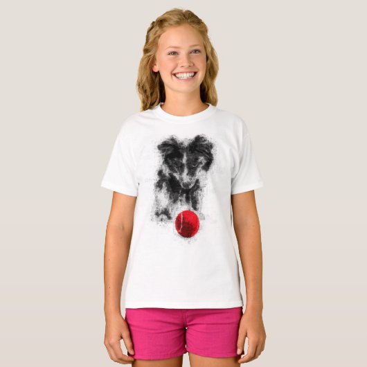 Puppy Love | Artsy Puppy Series T-Shirt (Voorkant volledig)