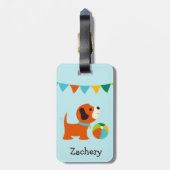 Puppy Love Bagage Label (Achterkant verticaal)