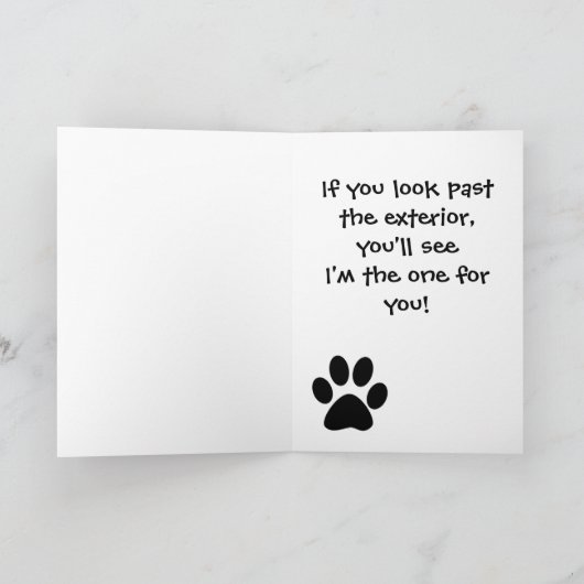 Puppy Love beroemd gemaakt door SRF Feestdagen Kaart (Binnen)