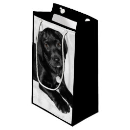 Puppy love black labrador klein cadeauzakje