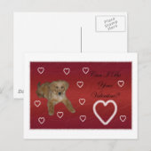 Puppy Love Briefkaart (Voorkant / Achterkant)