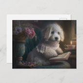 Puppy Love Briefkaart (Voorkant / Achterkant)