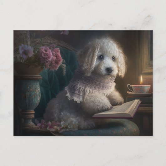 Puppy Love Briefkaart (Voorkant)